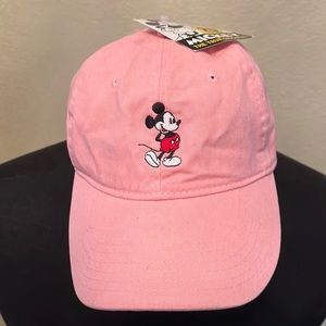 Mickey Mouse Pink Adjustable Baseball Cap